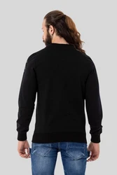 Cipo & Baxx T-Shirt Sweatshirts Print Lila/Grün/Schwarz