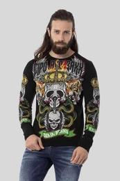 T-Shirt Sweatshirts mit coolem Front-Print
