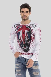 T-Shirt Sweatshirts mit Allover-Print