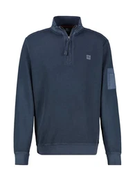 Sweatshirt Sweattroyer in Zig-Zag-Struktur