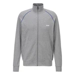 BOSS Sweatjacke Mix&Match Jacket Z Hellgrau/Grau/Dunkelgrau