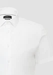 s.Oliver BLACK LABEL Kurzarmhemd Tailored Fit schwarz