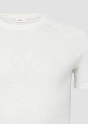 s.Oliver Kurzarmshirt T-Shirt mit Crew Neck und Raglanärmeln 