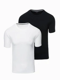 T-Shirt 2er Set T-Shirt fr Herren mit Rundhalsausschnitt (2er-Pack)