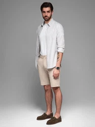 OMBRE Chinoshorts SLIM FIT Melange