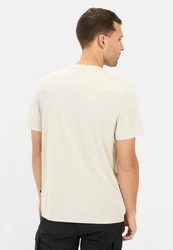 camel active T-Shirt Creme/Khaki/Beige/Braun