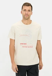 Print-Shirt aus Organic Cotton