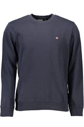 Sweatshirt Herren-Sweatshirt Blau - Bio-Baumwolle, Stickerei
