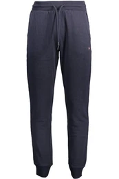 5-Pocket-Hose Herren Sporthose Blau mit Taschen und Stickerei - Elastischer Bund