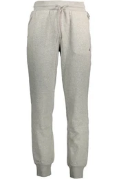5-Pocket-Hose Graue Herren-Sporthose mit Kordelzug & Logo-Stickerei Top Komfort
