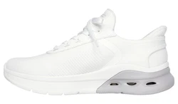 Skechers BOBS ARC WAVES 2.0 Slip-On Sneaker Weiß/Creme/Grau