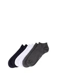 TOM TAILOR Socken Sneakersocken (6er-Pack) Weiß/Dunkelgrau/Dunkelblau/Grau/Schwarz