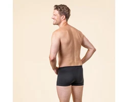 LIVING CRAFTS Retro Pants SAGON GOTS zertifiziert Dunkelgrau/Grau/Schwarz