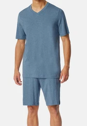 Pyjama Modern Nightwear (Set, 2 tlg) Schlafanzug - Baumwolle - Atmungsaktiv