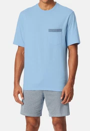Pyjama Comfort Nightwear (Set, 2 tlg) Schlafanzug - Baumwolle - Atmungsaktiv