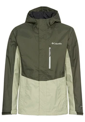 COLUMBIA Outdoorjacke Pouring Adventure Dunkelgrün/Grün/Khaki/Creme