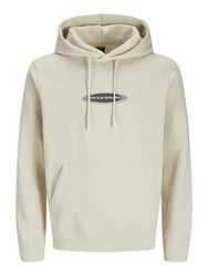 Jack & Jones Hoodie JCOPACER LOGO PRINT SWEAT HOOD 