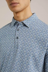 WE Fashion Poloshirt Blau/Dunkelblau/Grau/Hellblau/Pastell