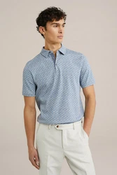 WE Fashion Poloshirt Blau/Dunkelblau/Grau/Hellblau/Pastell