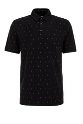 WE Fashion Poloshirt Schwarz