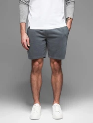 OMBRE Sweatshorts RELAXED FIT Athleisure-Stil Grau/Dunkelgrau/Hellgrau