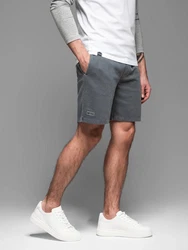 OMBRE Sweatshorts RELAXED FIT Athleisure-Stil Grau/Dunkelgrau/Hellgrau