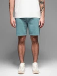 OMBRE Sweatshorts RELAXED FIT Athleisure-Stil Grün/Blau/Türkis