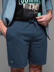 OMBRE Sweatshorts RELAXED FIT Athleisure-Stil Dunkelblau/Hellblau/Blau/Grau