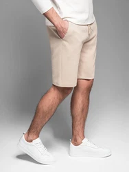 OMBRE Chinoshorts SLIM FIT Khaki/Beige