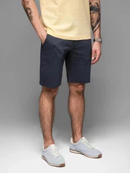 OMBRE Chinoshorts SLIM FIT Dunkelblau/Blau/Hellblau/Grau