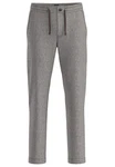 BOSS ORANGE Stoffhose Sanderson-L Hellgrau/Grau/Dunkelgrau