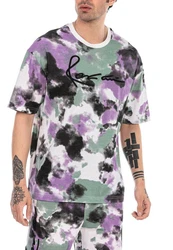 RedBridge T-Shirt mit Logo Batik