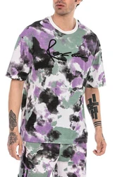 RedBridge T-Shirt mit Logo Batik