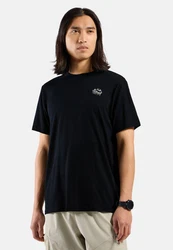 Odlo T-Shirt Herren ASCENT RAINCLOUD (1-tlg) Dunkelblau/Schwarz