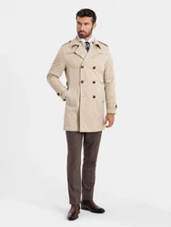 OMBRE Trenchcoat SLIM FIT Beige/Khaki