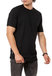 RedBridge T-Shirt Oversized mit Schriftzug Schwarz