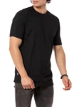 RedBridge T-Shirt Oversized mit Schriftzug Schwarz