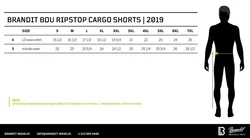 Brandit Shorts BDU Khaki/Dunkelgrün