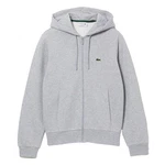 Lacoste Sweatshirt Sweatjacke mit Kapuze Grau/Hellgrau