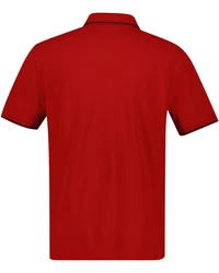 Gant Tipping Pique Rugger Poloshirt Rot/Dunkelrot