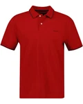 Gant Tipping Pique Rugger Poloshirt Rot/Dunkelrot