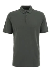 WE Fashion Poloshirt Dunkelgrün