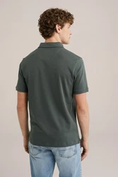 WE Fashion Poloshirt Dunkelgrün