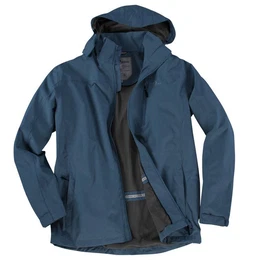 Funktionsjacke bergren leichte Funktionsjacke blau melange