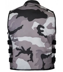 MDM Motorradweste Biker Textil Weste Camo