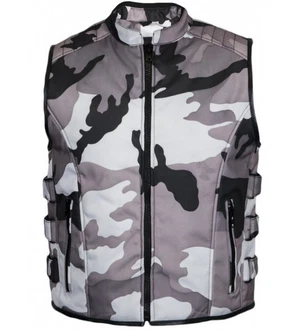 MDM Motorradweste Biker Textil Weste Camo