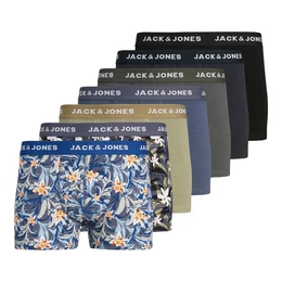 Plus Retro Pants Groe Gren Pants 7er-Pack JACMASON FLOWER floral/uni Jack&Jones (Spar-Pack, 7-St., 7er-Pack)