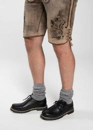 579 H Haferl Gerd Schnrschuh (2-tlg) im unifarbenen Design