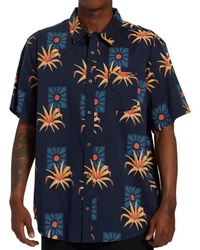 Billabong Kurzarmhemd Sundays Blau
