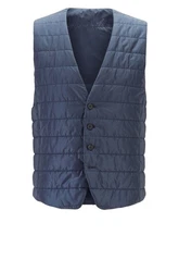BOSS Steppweste Hiwan Dunkelblau/Blau/Hellblau